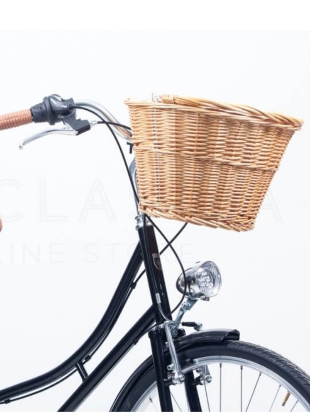 Bicycle basket with handle and KlickFix system